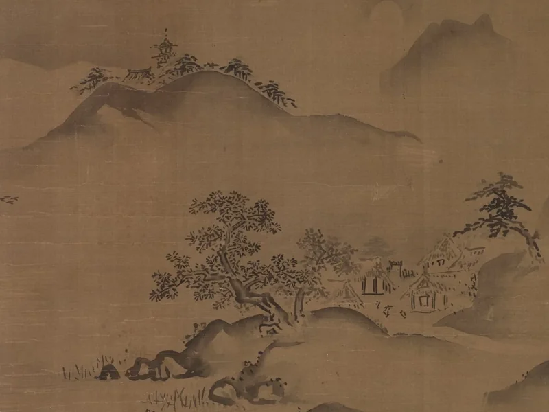 1660-Kanō Chikanobu - Paesaggio